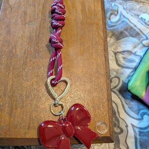 Red Bow Key Holder